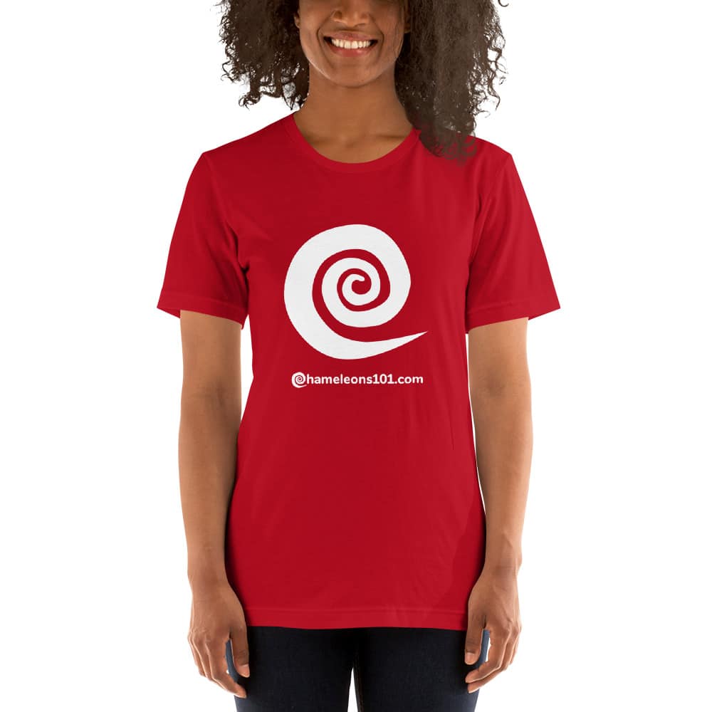 Red Chameleons 101 Short-Sleeve Unisex T-Shirt - Image 3